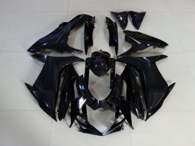 11-24 Plain Gloss Black GSXR 600-750 Fairings