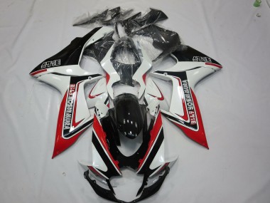 11-24 Red White and Black GSXR 600-750 Fairings