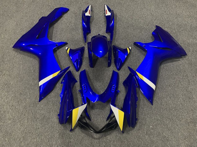 11-24 Suzuki Branded Deep Blue GSXR 600-750 Fairings