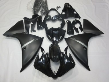 12-14 Matte Black R1 Fairings