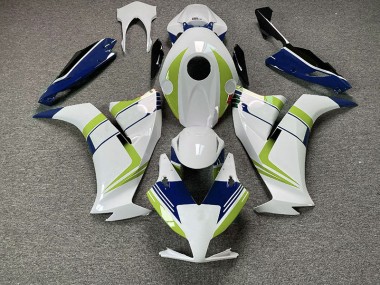 12-16 Gloss Blue and Lime CBR1000RR Fairings