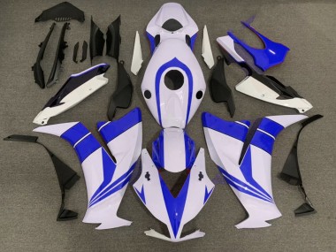 12-16 Gloss Blue and White CBR1000RR Fairings