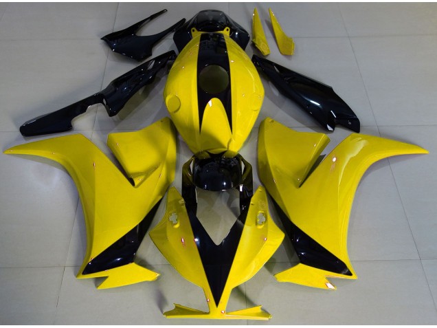 12-16 Gloss Yellow and Black CBR1000RR Fairings