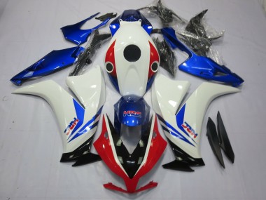 12-16 HRC Deep Blue CBR1000RR Fairings