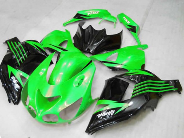 12-21 Green ZX14R Fairings