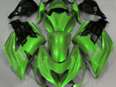 12-21 Liquid Green ZX14R Fairings