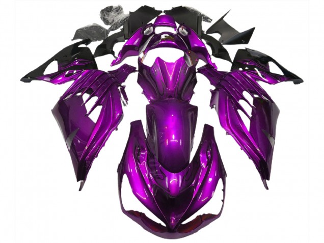 12-21 Mood Purple Gloss ZX14R Fairings