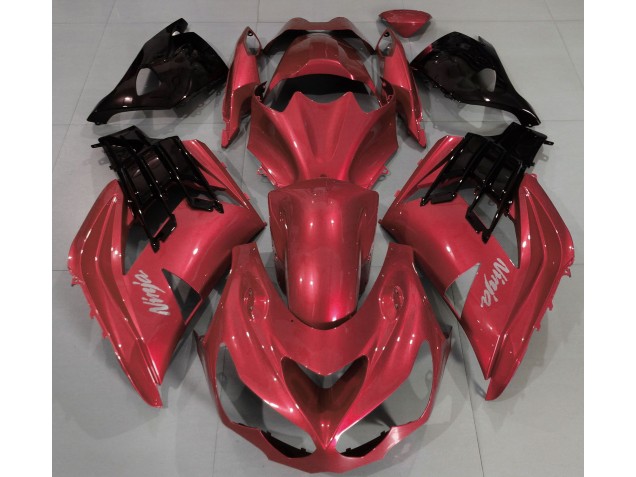 12-21 Vibrant Red ZX14R Fairings