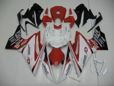 13-16 Red black Fade Daytona 675 Fairings