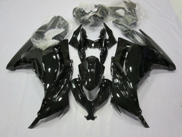 13-18 Black Gloss Ninja 300 Fairings