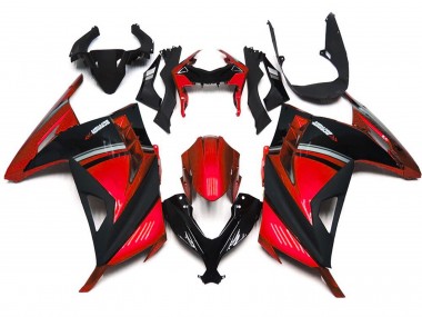 13-18 Gloss Red Ninja 300 Fairings