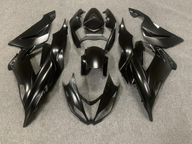 13-18 Matte Black & Protective Coat ZX6R Fairings