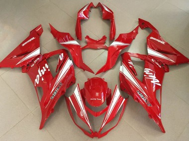 13-18 Red Ninja ZX6R Fairings