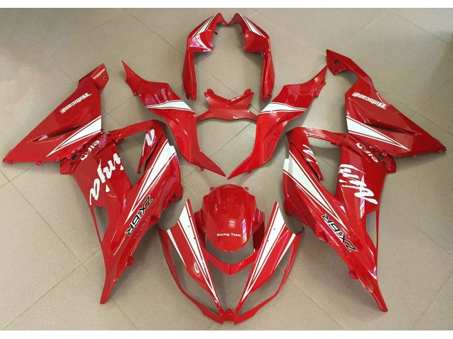 13-18 Red Ninja ZX6R Fairings