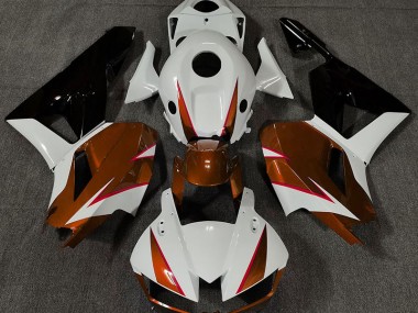 13-23 Gloss Orange White and Red CBR600RR Fairings