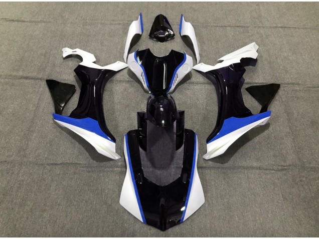 15-19 Blue Black and White R1 Fairings