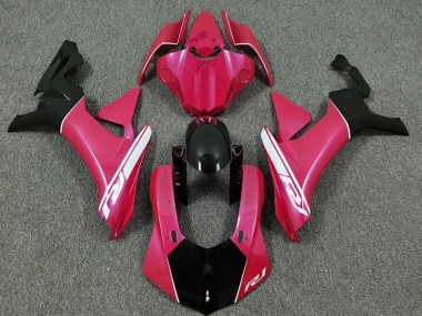 15-19 Hot Pink and Black R1 Fairings