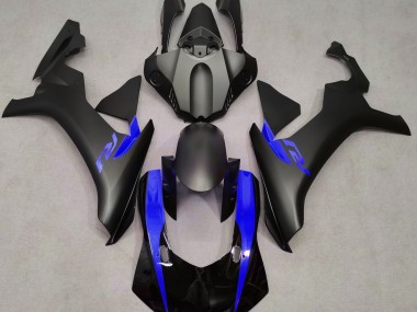 15-19 Matte Black & Blue R1 Fairings