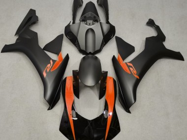 15-19 Matte Black & Orange R1 Fairings