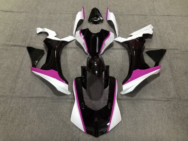 15-19 Pink Black and White R1 Fairings