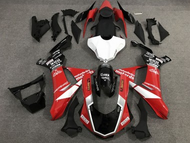 15-19 Red Black and White Custom Style Gloss R1 Fairings