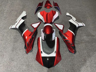 15-19 Red & Carbon Fiber Accents R1 Fairings