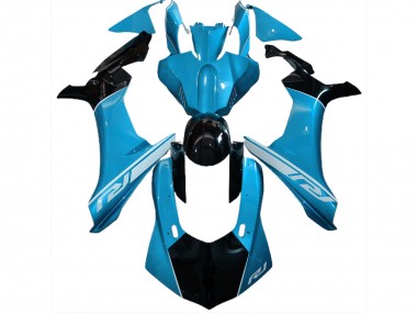 15-19 Sky Blue and Black R1 Fairings