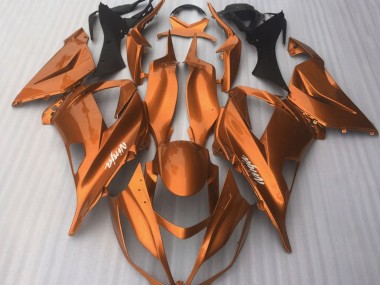 16-19 Candy Orange Gloss ZX10R Fairings