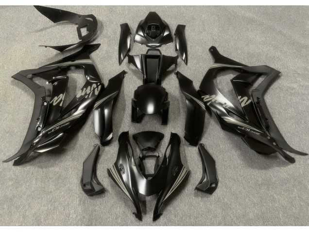 16-19 Satin Black & Grey ZX10R Fairings