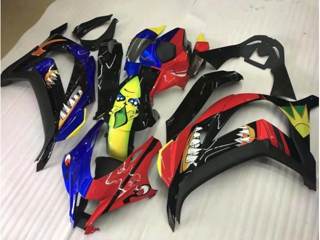 16-19 Share Red and Blue ZX10R Fairings