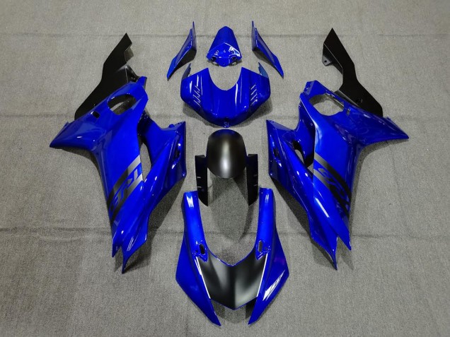 17-21 Blue and Black R6 Fairings