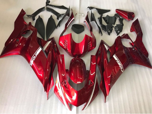 17-21 Candy Apple Red R6 Fairings