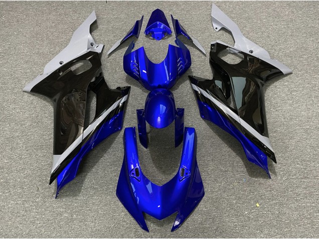 17-21 Cement Black and Blue R6 Fairings