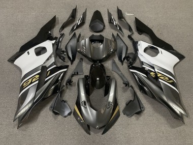 17-21 Gunmetal Grey and Gold R6 Fairings