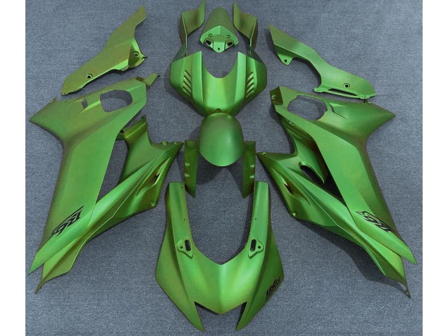 17-21 Matte Green R6 Fairings