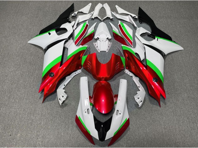 17-21 Red and Green Gloss R6 Fairings