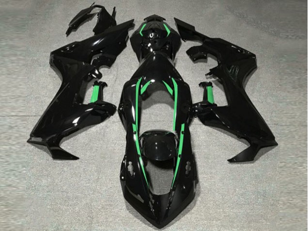 17-23 Gloss Black & Forest Green Lining CBR1000RR Fairings