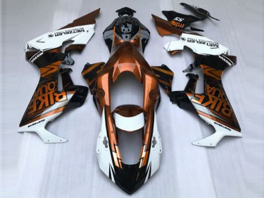 17-23 Orange & White Custom CBR1000RR Fairings