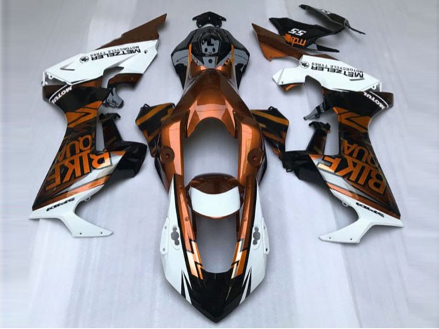 17-23 Orange & White Custom CBR1000RR Fairings