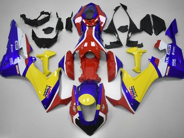 17-23 Red Blue and Yellow HRC CBR1000RR Fairings