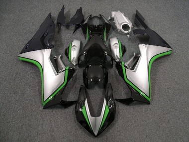 17-23 Silver and Black & Green CBR1000RR Fairings