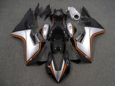 17-23 Silver and Black & Orange CBR1000RR Fairings