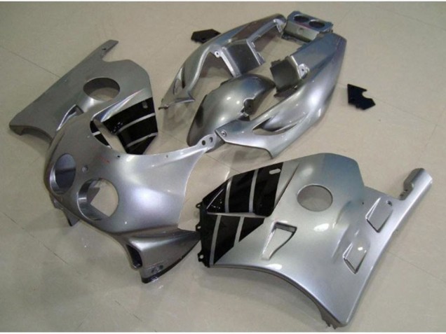 90-98 Silver and Black CBR250RR Fairings