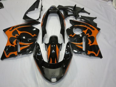 96-07 Black and Orange CBR1100XX Fairings