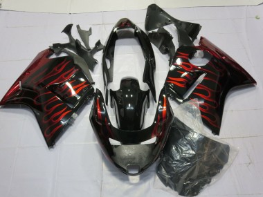 96-07 Gloss Red Flame CBR1100XX Fairings