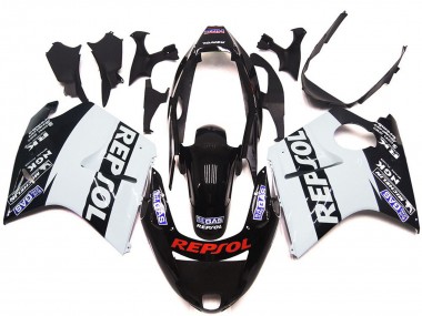 96-07 White Repsol Gloss CBR1100XX Fairings