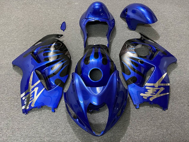 97-07 Deep Blue and Black GSXR 1300 Hayabusa Fairings