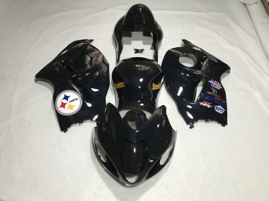 97-07 Gloss Black Team Logo GSXR 1300 Hayabusa Fairings