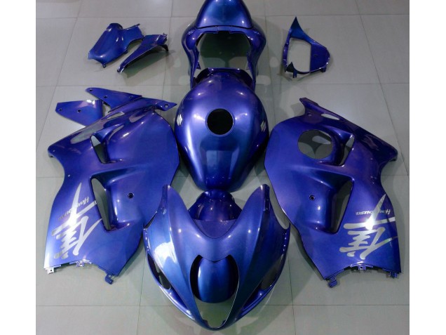 97-07 Gloss Blue & Silver Logo GSXR 1300 Hayabusa Fairings