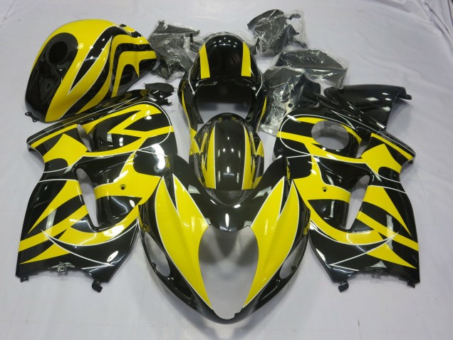 97-07 Yellow and Black GSXR 1300 Hayabusa Fairings